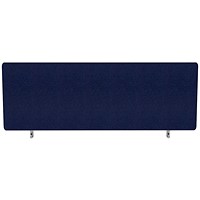Impulse Plus Desk Screen, 1000x400mm, Royal Blue Impulse Plus Desk Screen, 1000x400mm, Royal Blue