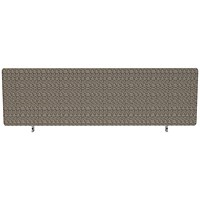 Impulse Plus Desk Screen, 1200x400mm, Lead