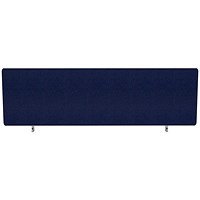 Impulse Plus Desk Screen, 1200x400mm, Royal Blue