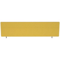 Impulse Plus Desk Screen, 1400x400mm, Beige