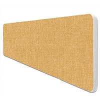 Impulse Plus Desk Screen, 1500x400mm, Beige