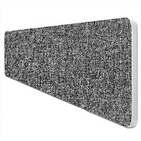 Impulse Plus Desk Screen, 1500x400mm, Lead Impulse Plus Desk Screen, 1500x400mm, Lead