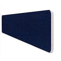 Impulse Plus Desk Screen, 1500x400mm, Royal Blue