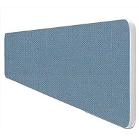 Impulse Plus Desk Screen, 1500x400mm, Sky Blue Impulse Plus Desk Screen, 1500x400mm, Sky Blue