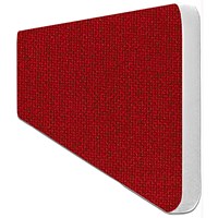 Impulse Plus Desk Screen, 600x300mm, Burgundy Impulse Plus Desk Screen, 600x300mm, Burgundy