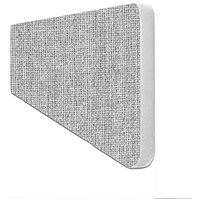 Impulse Plus Desk Screen, 600x300mm, Light Grey Impulse Plus Desk Screen, 600x300mm, Light Grey