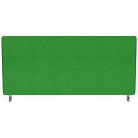 Impulse Plus Desk Screen, 800x300mm, Palm Green