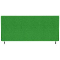 Impulse Plus Desk Screen, 800x300mm, Palm Green