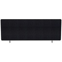 Impulse Plus Desk Screen, 1000x300mm, Black