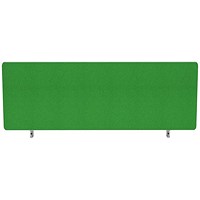 Impulse Plus Desk Screen, 1000x300mm, Palm Green