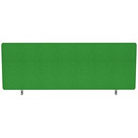 Impulse Plus Desk Screen, 1000x300mm, Palm Green