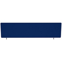 Impulse Plus Desk Screen, 1400x300mm, Powder Blue Impulse Plus Desk Screen, 1400x300mm, Powder Blue
