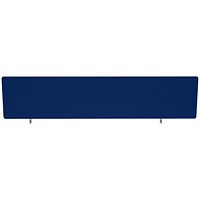 Impulse Plus Desk Screen, 1600x300mm, Powder Blue
