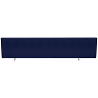 Impulse Plus Desk Screen, 1600x300mm, Royal Blue Impulse Plus Desk Screen, 1600x300mm, Royal Blue