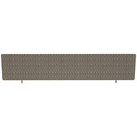 Impulse Plus Desk Screen, 1800x300mm, Lead