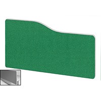 Impulse Plus Wave Backdrop Screen, 600x400mm, Palm Green