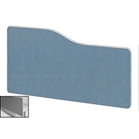 Impulse Plus Wave Backdrop Screen, 800x400mm, Sky Blue