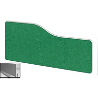 Impulse Plus Wave Backdrop Screen, 1000x400mm, Palm Green