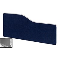 Impulse Plus Wave Backdrop Screen, 1000x400mm, Royal Blue