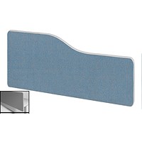 Impulse Plus Wave Backdrop Screen, 1000x400mm, Sky Blue