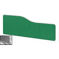 Impulse Plus Wave Backdrop Screen, 1500x400mm, Palm Green