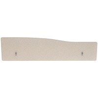 Impulse Plus Wave Backdrop Screen, 1600x300mm, Light Grey