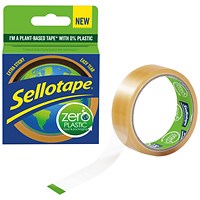 Sellotape Zero Plastic Tape, 24mm x 30m