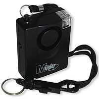 Securikey Personal Alarm Belt Clip Pull Pin and Torch 143db Siren