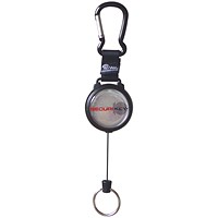 Securikey Karabiner Key Reel with Kevlar Cord RKKLOGOSKY