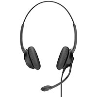 EPOS Impact SC 260 Wired Binaural Headband Headset Black 1000515