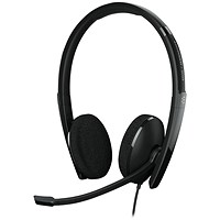 Epos Adapt 160 UC Stereo USB Headset Black 1000915 Epos Adapt 160 UC Stereo USB Headset Black 1000915