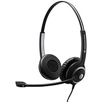Sennheiser SC260 Binaural Headset Noise Cancelling Microphone 1000517