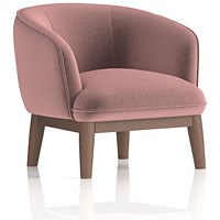 Lulu Accent Chair, Old Rosa