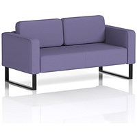 Brixworth 2 Seater Sofa, With Black Legs, In Synergy Fabric, Order