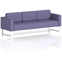 Brixworth 3 Seater Sofa, With White Legs, In Synergy Fabric, Order