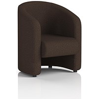 Lamport Armchair, With Black Feet, In Synergy Fabric, Wed