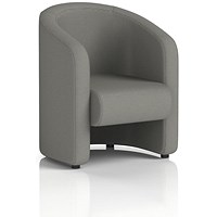 Lamport Armchair, With Black Feet, In Yoredale Fabric, Hardraw Lamport Armchair, With Black Feet, In Yoredale Fabric, Hardraw