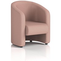 Lamport Armchair, With Black Feet, In Yoredale Fabric, Kidstone