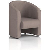 Lamport Armchair, With Black Feet, In Yoredale Fabric, Settle
