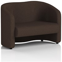 Lamport 2 Seater Sofa, With Black Feet, In Synergy Fabric, Wed