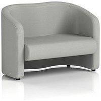 Lamport 2 Seater Sofa, With Black Feet, In Sumi Fabric, Tokyo