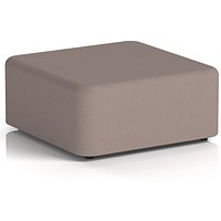Harlestone Large Square Stool, In Yoredale Fabric, Settle Body And Top