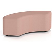 Harlestone 90 Degree Stool, In Yoredale Fabric, Kidstone Body And Top