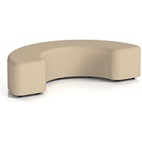 Harlestone 180 Degree Stool, In Yoredale Fabric, Gordale Body And Top
