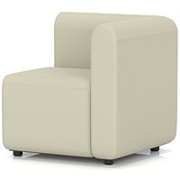 Mawsley Modular Seating Left End Unit, Era - Futurist