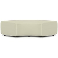 Mawsley Modular Seating 90 Degree Backless Curved Unit, Era - Futurist