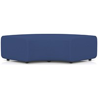 Mawsley Modular Seating 90 Degree Backless Curved Unit, Era - Perennial