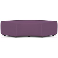 Mawsley Modular Seating 90 Degree Backless Curved Unit, Era - Prime