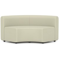 Mawsley Modular Seating 90 Degree Inner Curve Low Back Unit, Era - Futurist