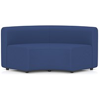 Mawsley Modular Seating 90 Degree Inner Curve Low Back Unit, Era - Perennial